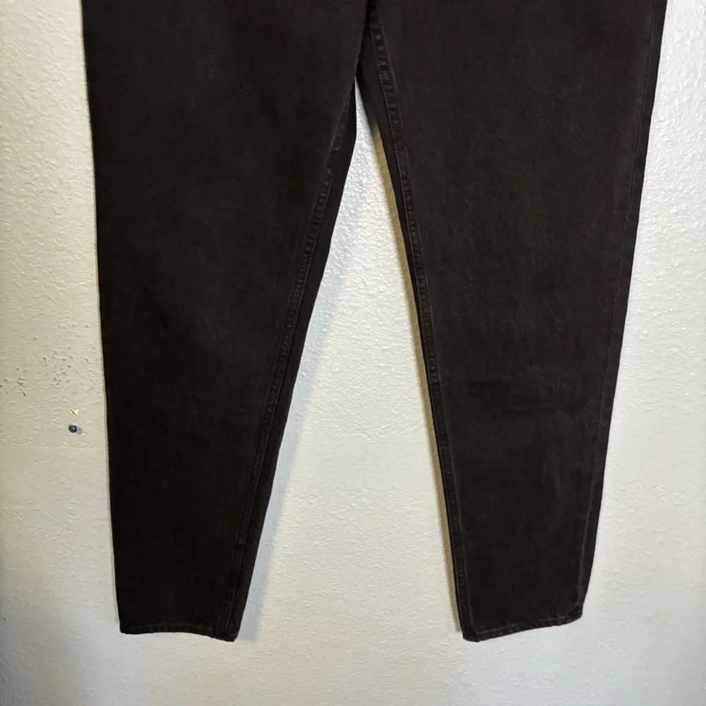 NWT Mother SNACKS! High Waisted Twizzy Skimp Jean Smacking Good Black - Picture 7 of 14